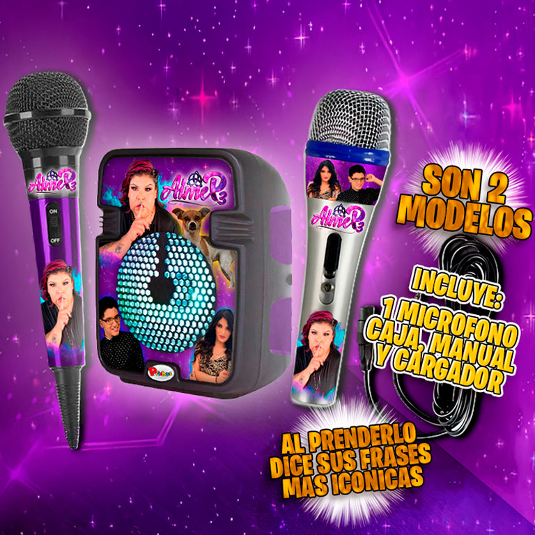 PARLANTE + MICROFONO Aimep3 (VERSION ESTANDAR)